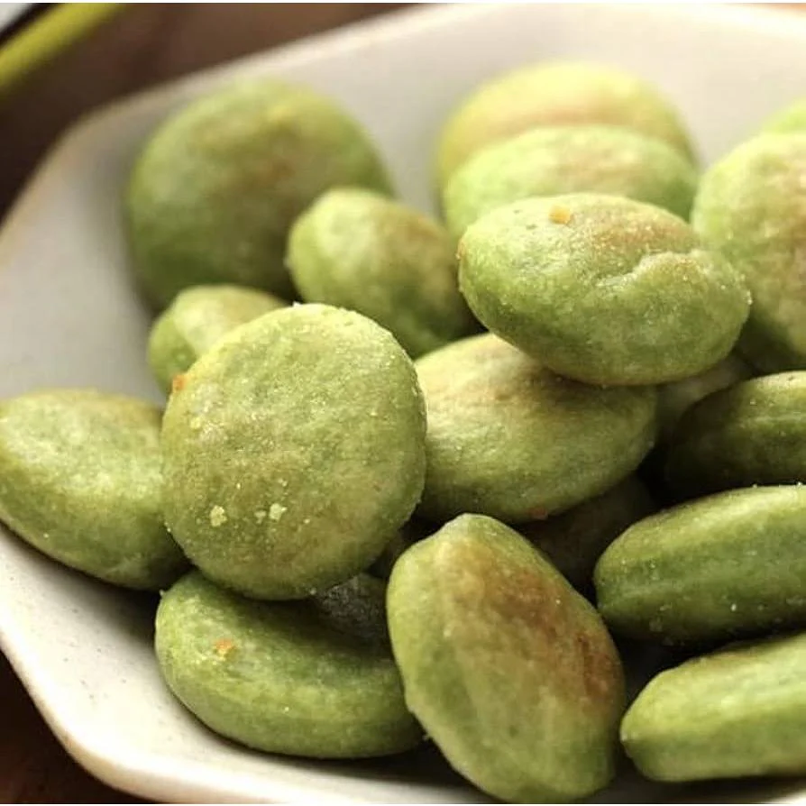 Ginbis Roasted Edamame Japanese Green Soybean Snack 38g (Pack of 6) - Image 2