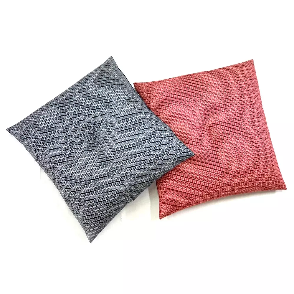 Ikeura Asanoha Zabuton Traditional Japanese Cushion 55 x 59cm