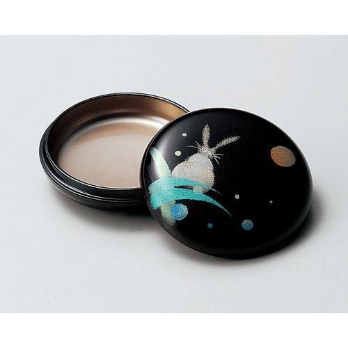 Isuke Japanese Lacquered Jewelry Case Moon & Rabbit - Image 2