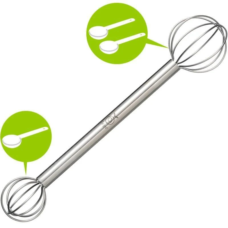 Leye Measuring Miso Whisk Muddler & Shimomura Strainer Set - Image 2