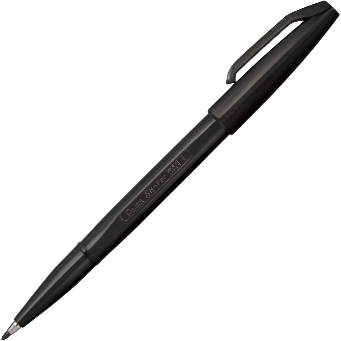 Pentel Sign Pen Black Marker Set 10 Pieces S520-AD - Image 2