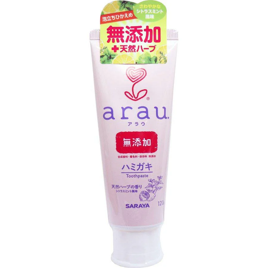 Saraya Arau Additive-Free Toothpaste for Sensitive Teeth 120g