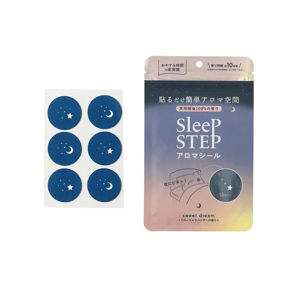 Sleep Step Natural Scented Stick-On Patch Floral Lavender 18 Sheets