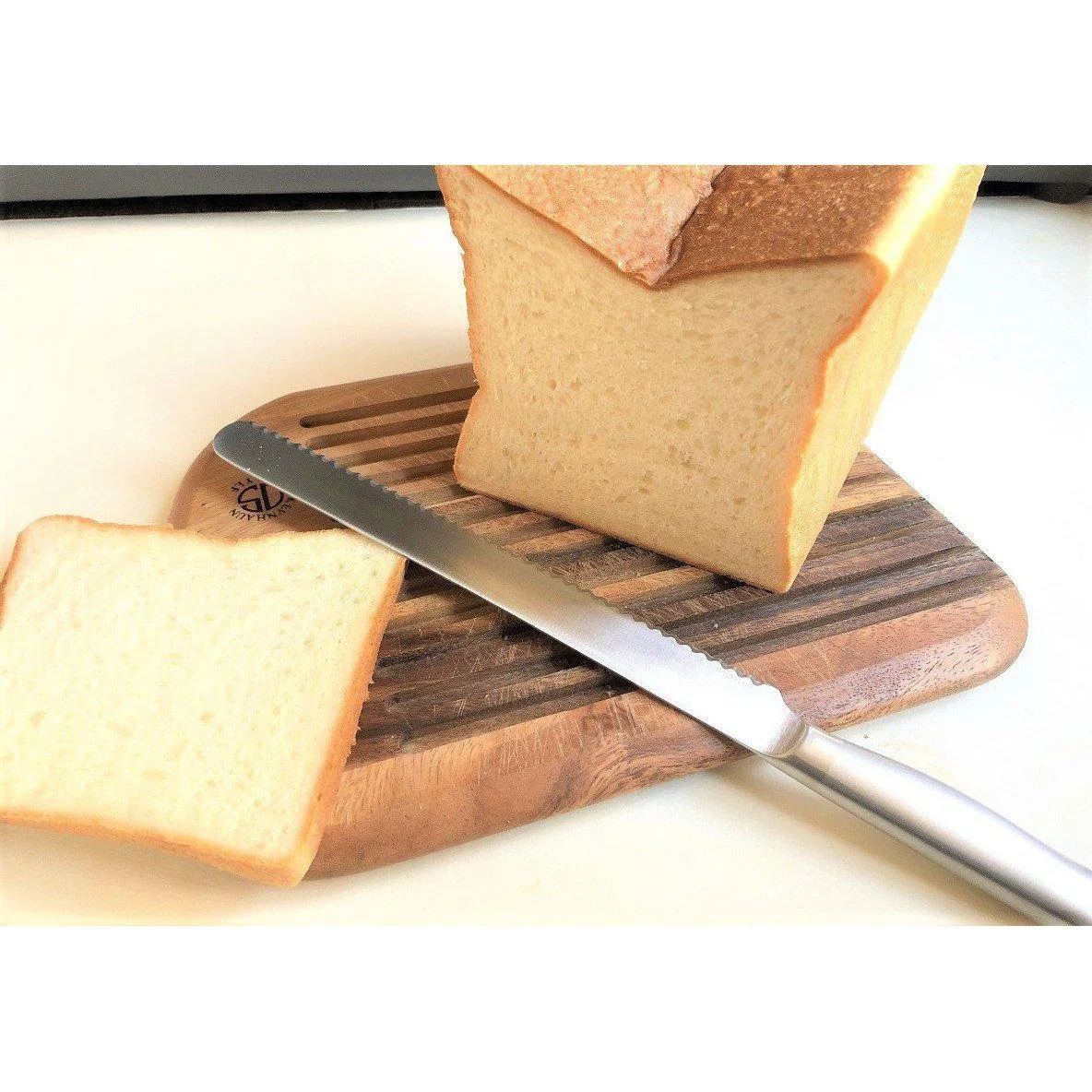 Sori Yanagi  Bread Knife Stainless Steel Bread Slicer 21cm - Image 6